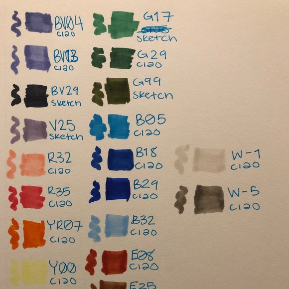 Set of 24 brand new copic marker mix - Picture 4 of 6